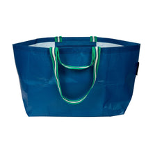 Load image into Gallery viewer, Extra large oversize beach bag made from strong and light recycled materials that can fold down to store and comes in a fun and bright print
