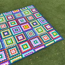 Load image into Gallery viewer, 100% waterproof picnic mat made from thick fabric and in colourful prints and colours
