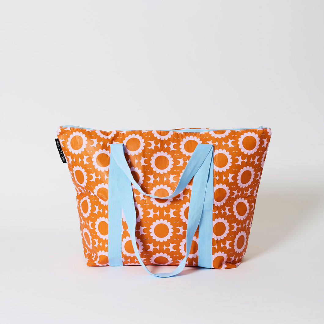 Zip Up Medium Tote