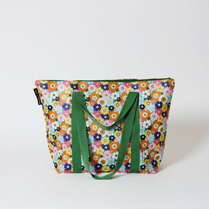 Zip Up Medium Tote