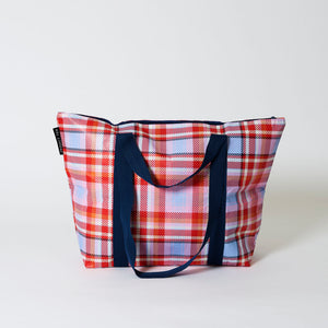 Zip Up Medium Tote