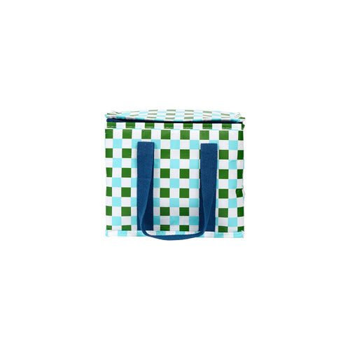 Small cooler bag with high quality insulation and zips in a fun and bright print