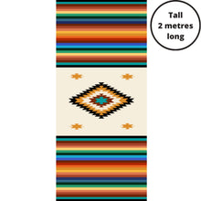 Load image into Gallery viewer, Best beach towel for tall people in your life!  Mexican mat los cabos print

